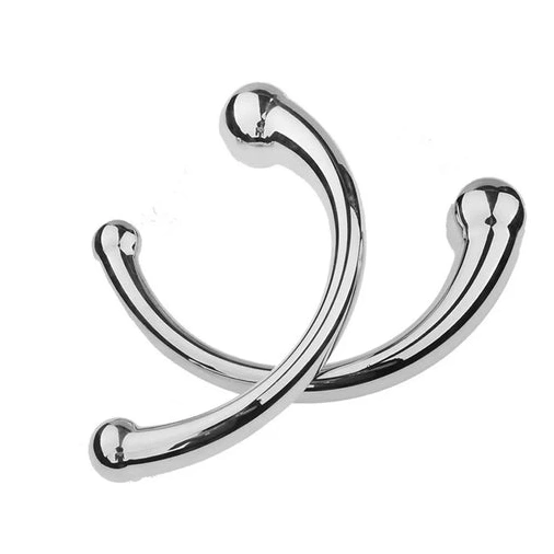 Double Anal Ended Hook Elegant Steel Stainless 5858 1001
